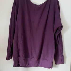 Encircled Women's Purple Sweatshirt